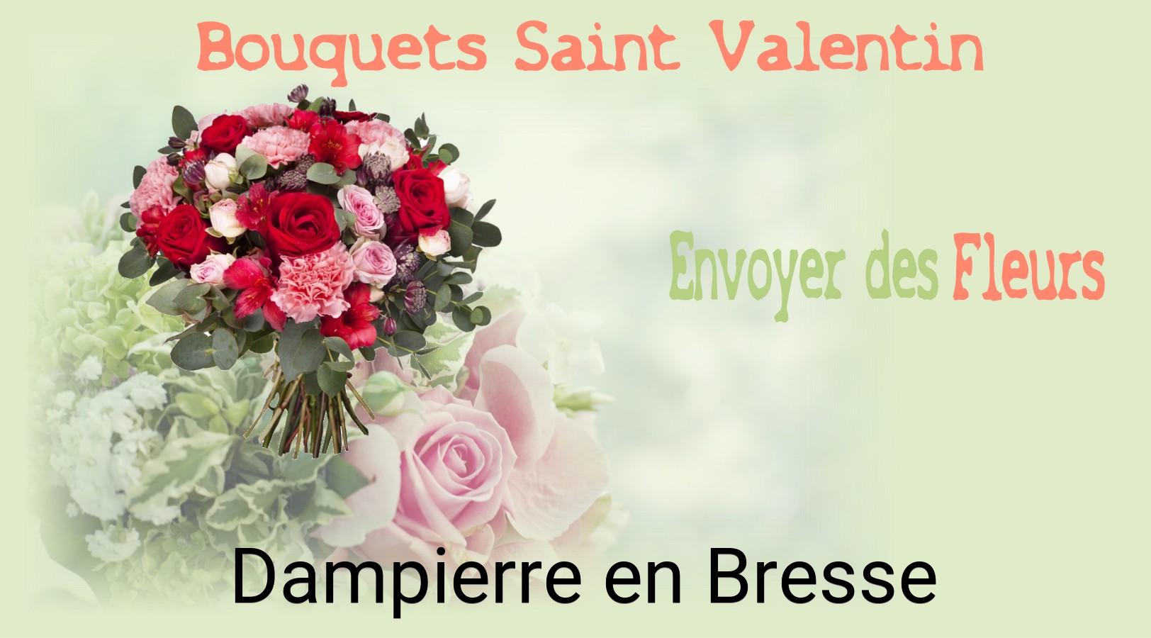 Roses de Saint-Valentin livrées à Dampierre-en-Bresse